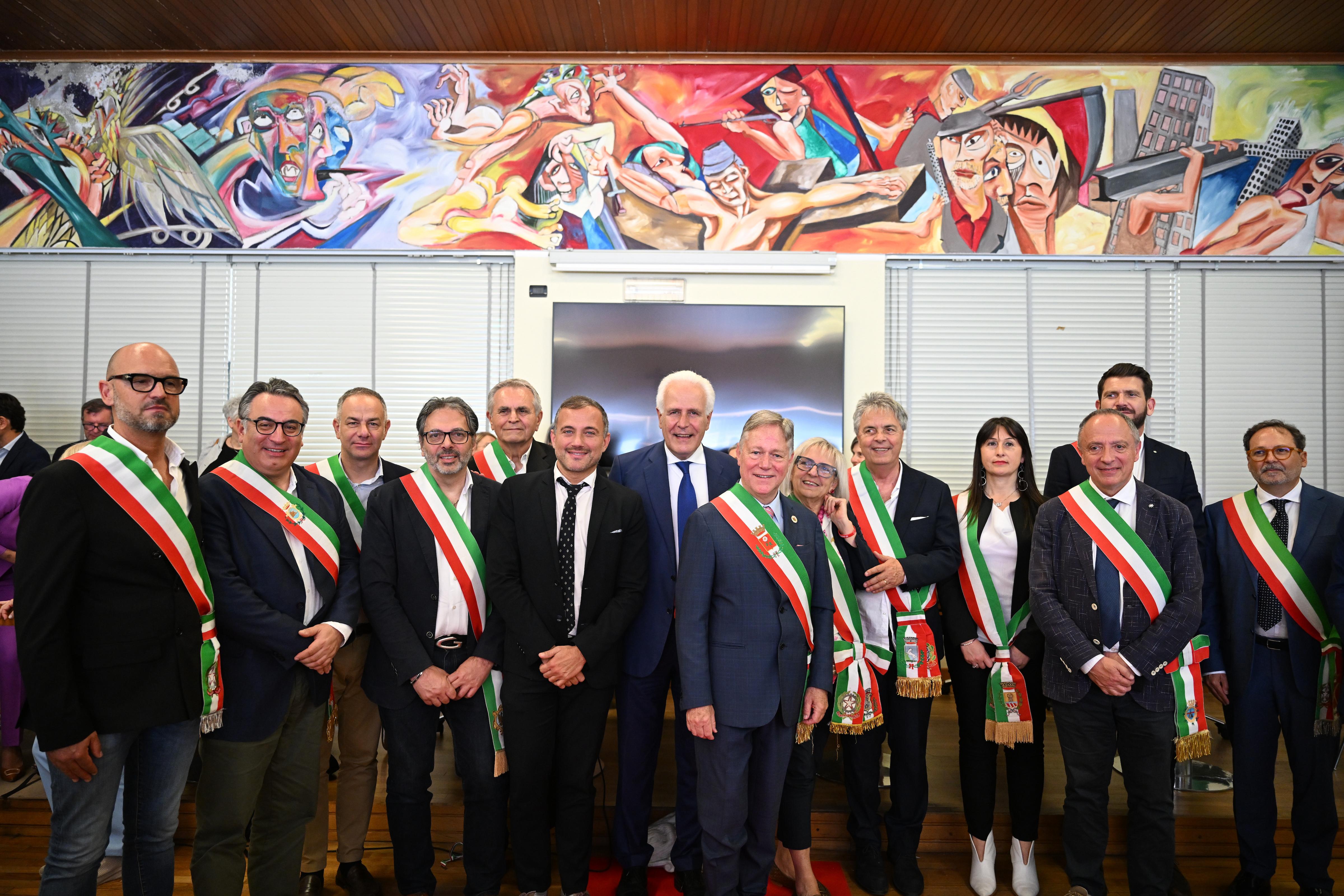 Giani cittadino onorario di Aulla: “Onorato, Lunigiana perla nella Toscana diffusa”