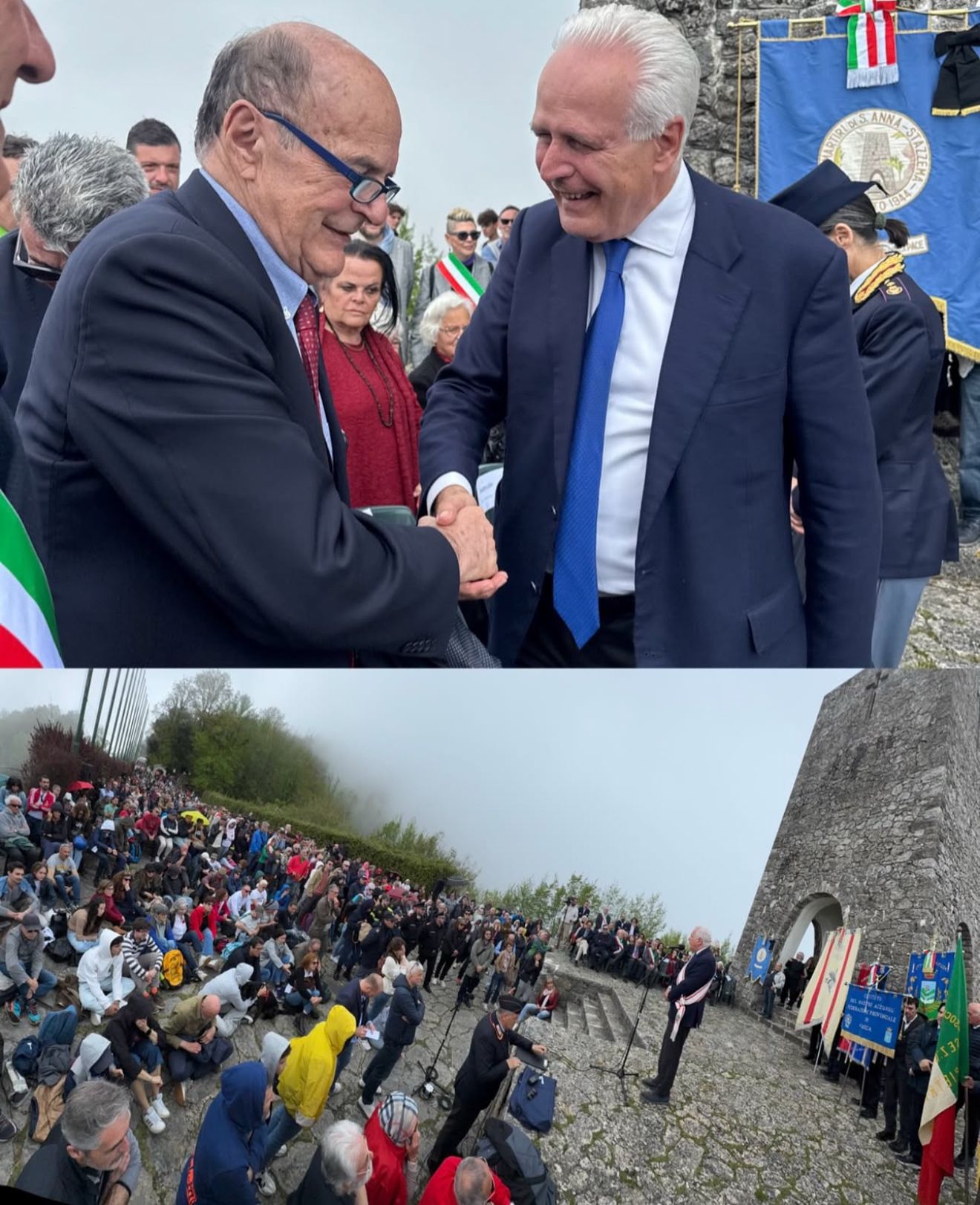Giani a Sant’Anna di Stazzema per il 25 aprile: “Oggi Resistenza è difendere la Costituzione”